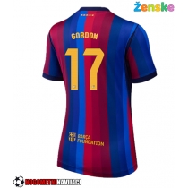 Ženske Nogometnih dresov Barcelona Anthony Gordon #17 Domači 2026-27 Kratki rokavi